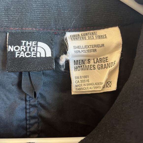 Vintage The North Face Red & Black Windbreaker Full Zip Jacket Mens Size Large - Picture 3 of 9